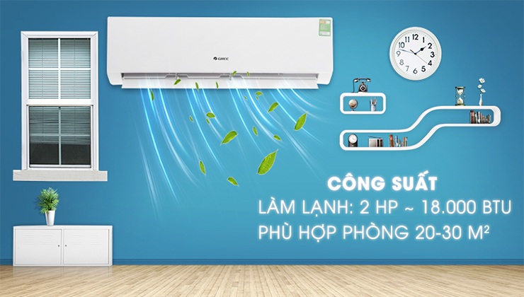 Điều hòa Gree GWH18ID-K3N9B2J công suất 18.000BTU