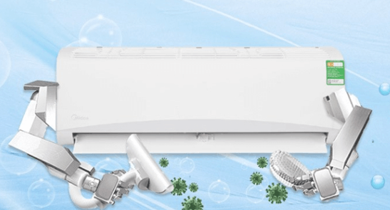 Điều hòa Midea MSAFG-18CRN8 được tích hợp tính năng tự làm sạch Self Clean.