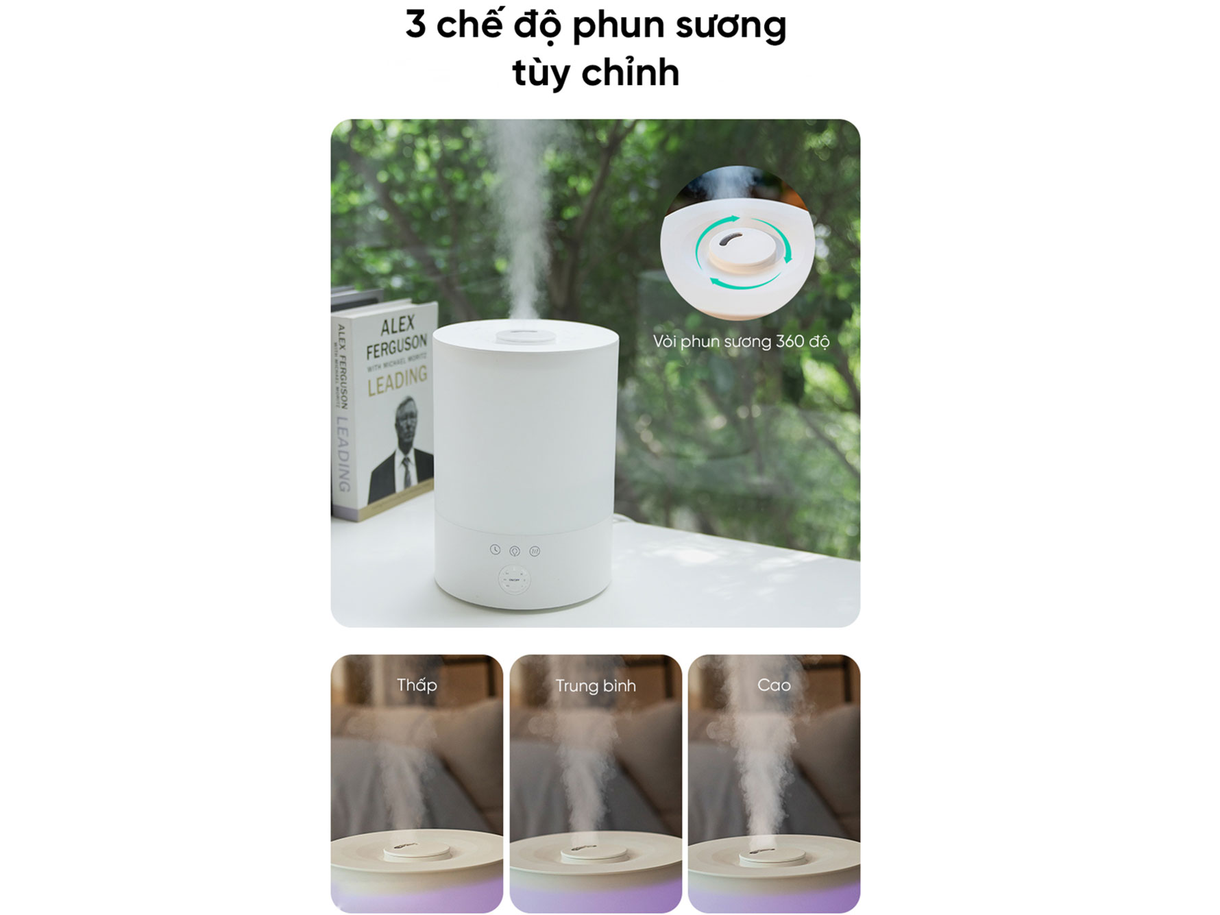 Máy tạo độ ẩm phun sương 