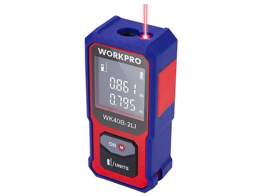 Máy đo khoảng cách laser 40m Workpro WP267001