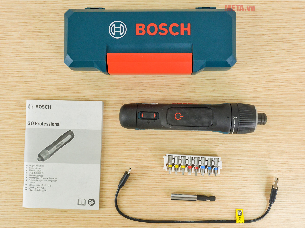 Máy bắn vít dùng pin Bosch Go 3 KIT (06019H2281)