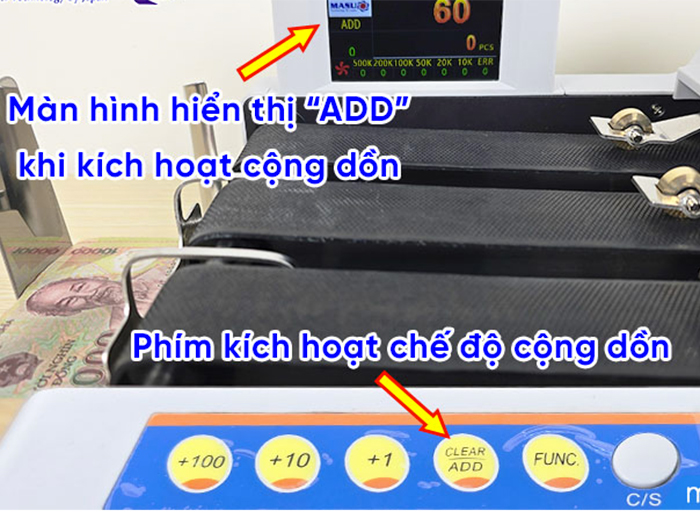 Máy kích hoạt cộng dồn chính xác 