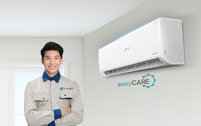 máy lạnh Casper MC-18IS33 có thiết kế easy care