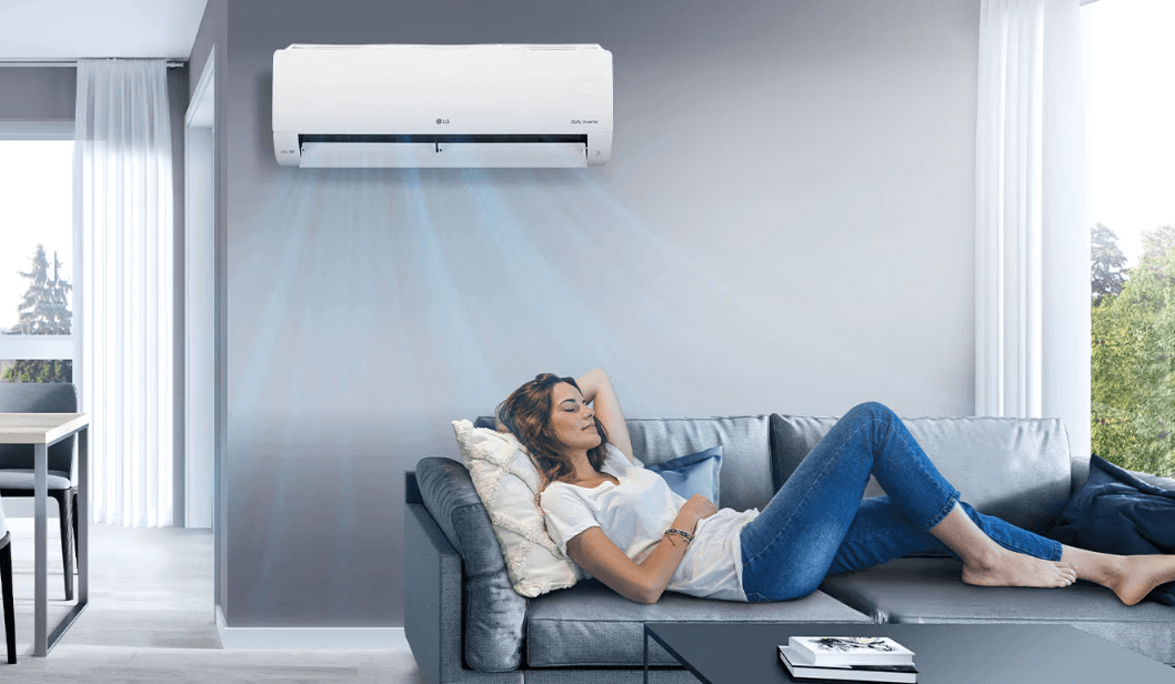 Điều hòa LG B24END1 Dual Cool thuộc dòng điều hòa 2 chiều, vừa có thể làm mát, vừa có thể sưởi ấm