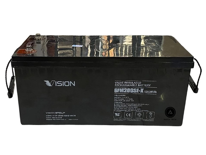 Ắc quy Vision 6FM200SE-X (200Ah, 12V)