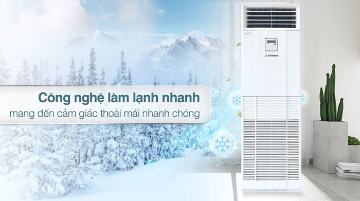 điều hòa cây Mitsubishi Heavy FDF71CNV-S5 FDC71CNV-S5 có khả năng làm lạnh nhanh