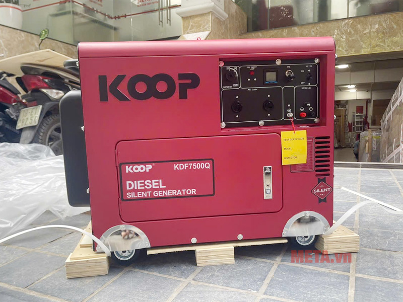 Hình ảnh máy phát điện chạy dầu 5Kw Koop KDF7500Q