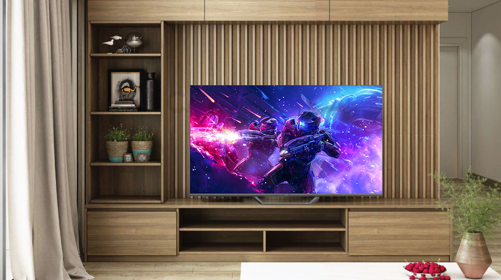 Google Tivi Aqua QLED 4K 50 inch AQT50S80EUX