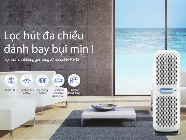 Máy lọc không khí ChungHo A880 GAP-25H8550