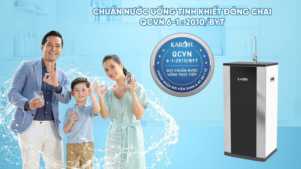 Máy lọc nước RO Karofi 