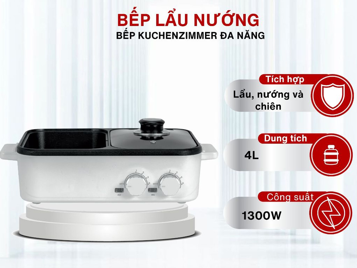 Bếp lẩu nướng Kuchenzimmer KUC012591