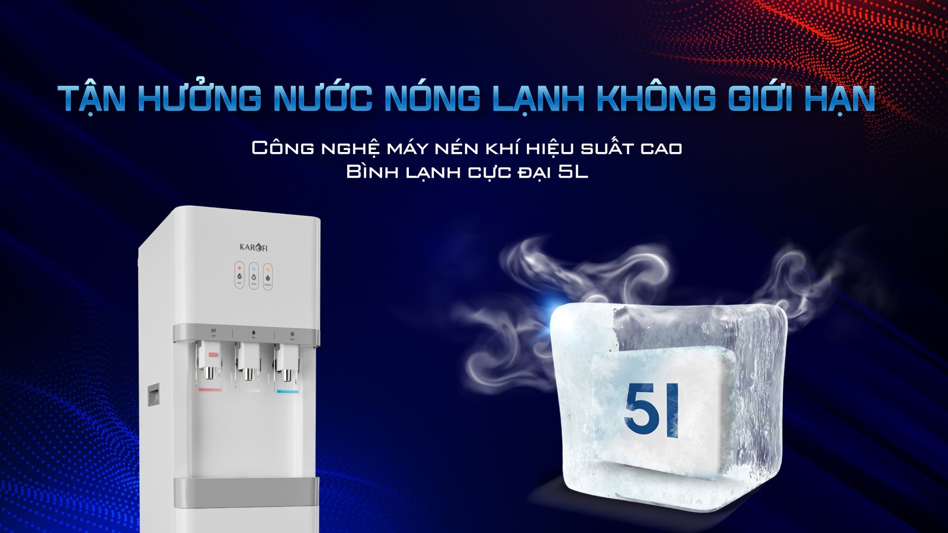 Máy lọc nước nóng lạnh  