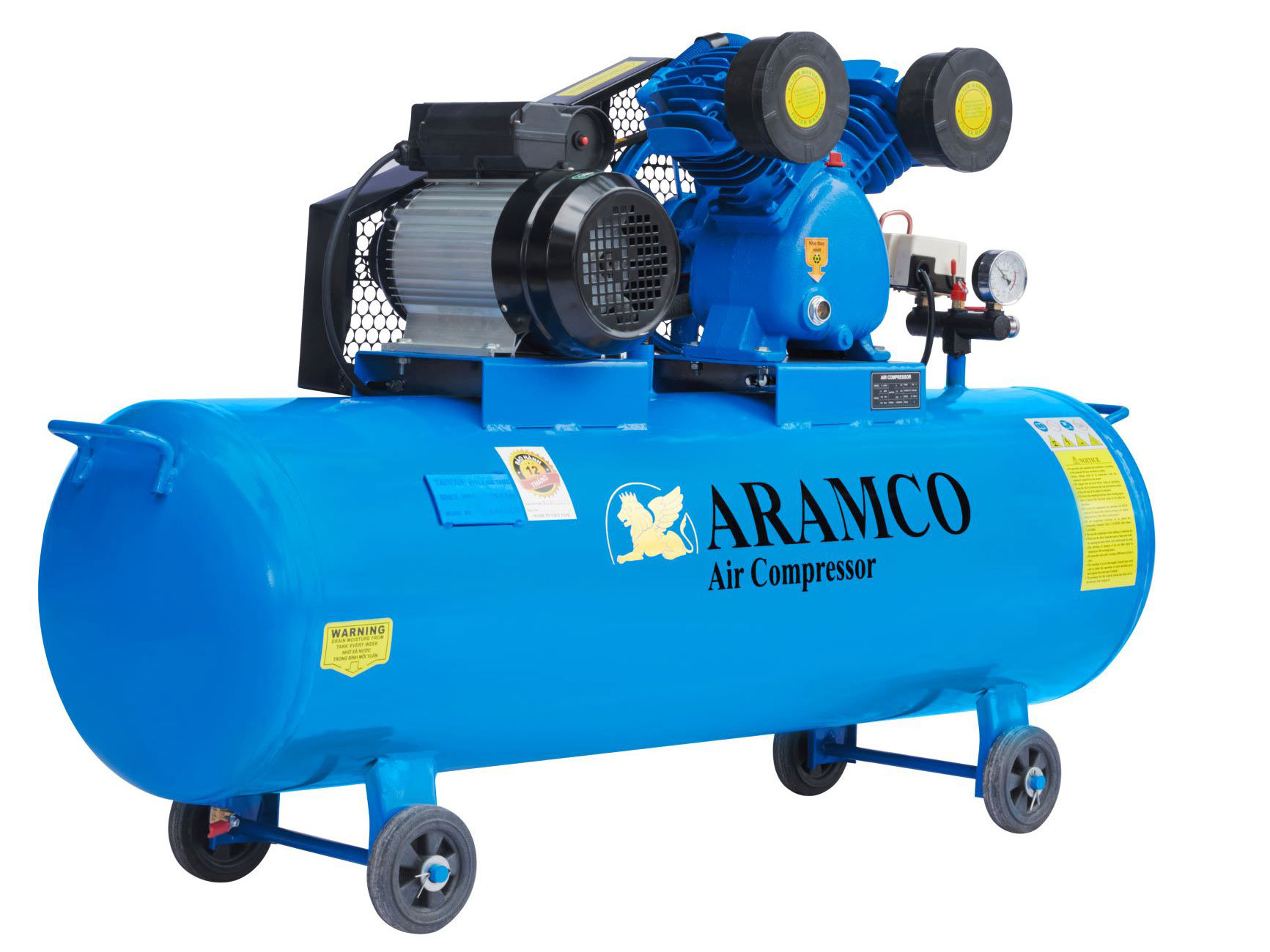 Máy nén khí Aramco V-0.25/8 (3HP, 70 lít)