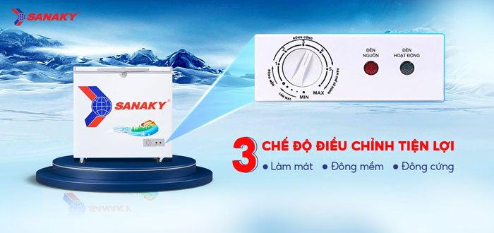 Sanaky VH 2599A1 có thể tùy chỉnh 3 chế độ 