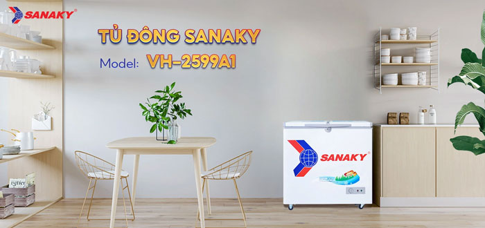 Sanaky VH 2599A1 có thiết kế hiện đại