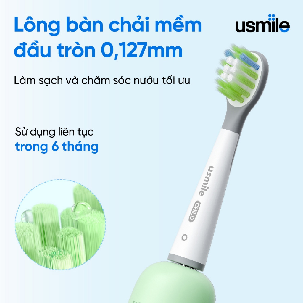 Bàn chải điện sóng siêu âm Usmile