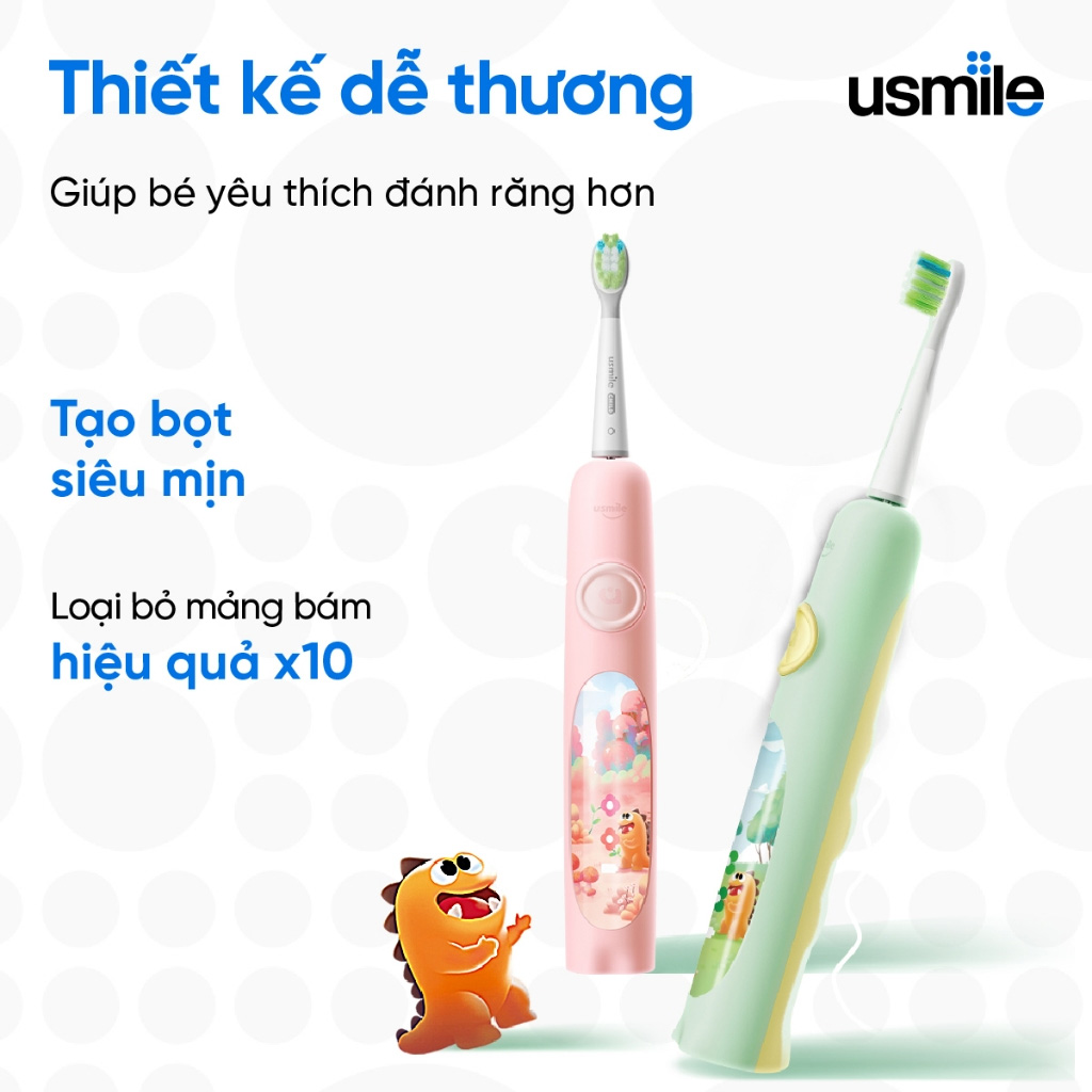 Bàn chải điện sóng siêu âm Usmile Q4