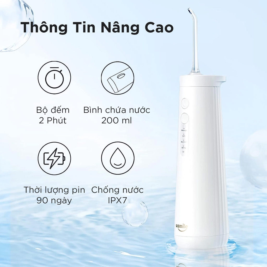 Máy tăm nước sóng siêu âm Usmile CY0