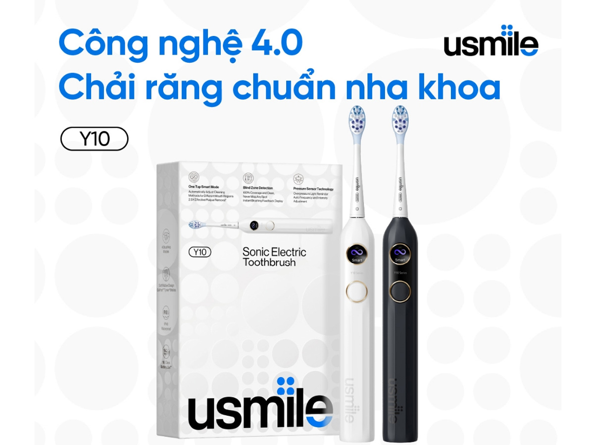 Bàn chải điện thông minh Usmile Y10