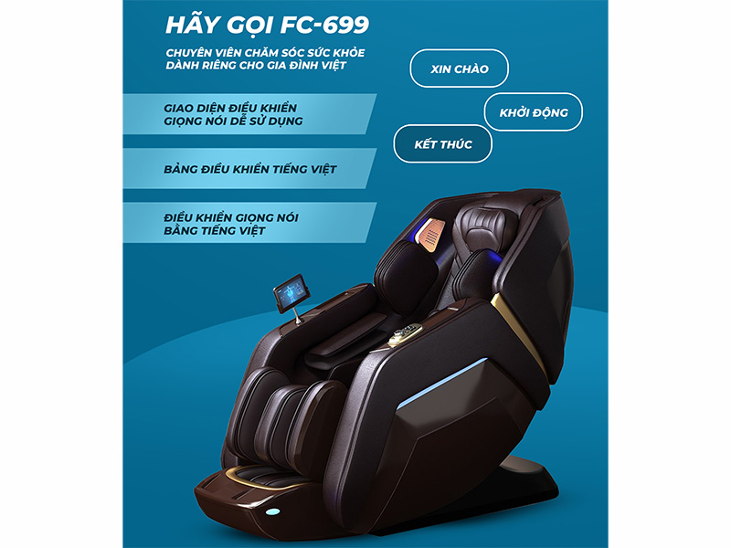 Ghế massage trị liệu Family FC-699