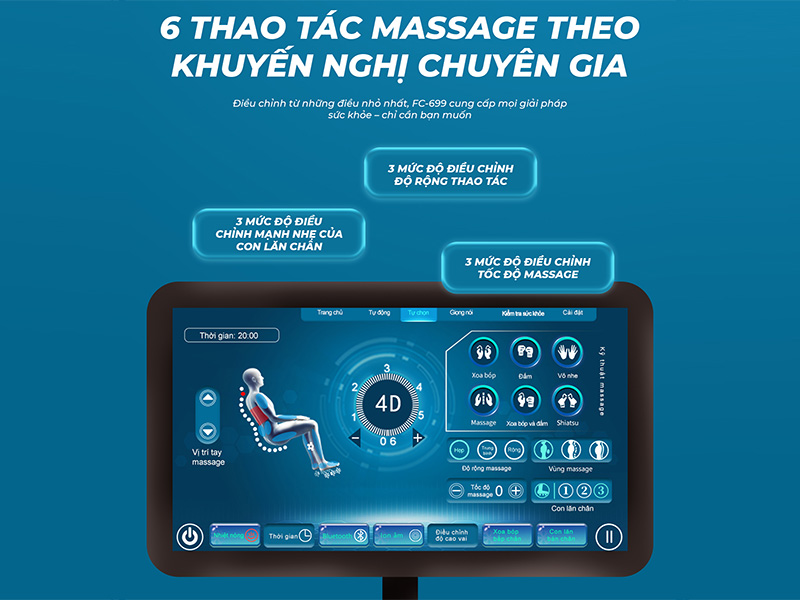 Ghế massage trị liệu Family FC-699