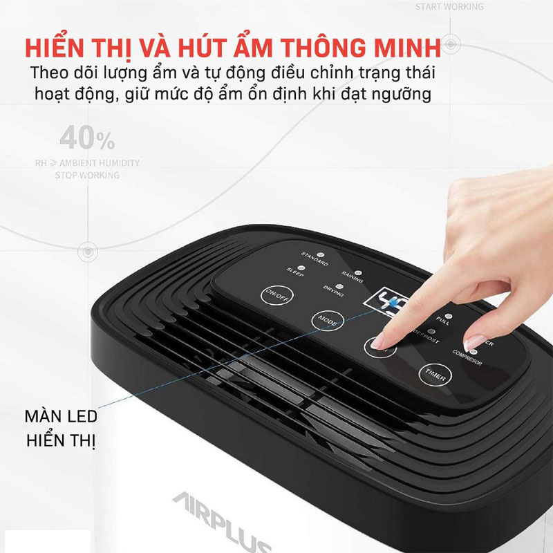 AP10-1903EE sở hữu màn hình LED thông minh