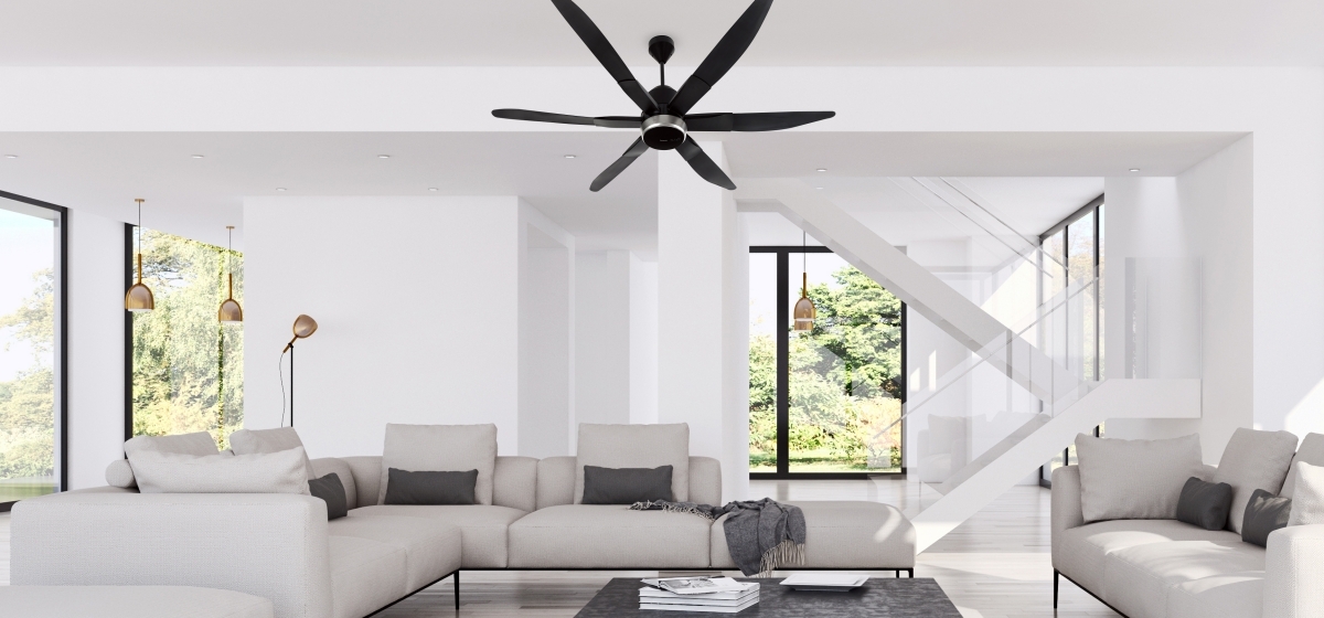 Quạt trần Panasonic F‑70ZBP có thiết kế sang trọng hiện đại