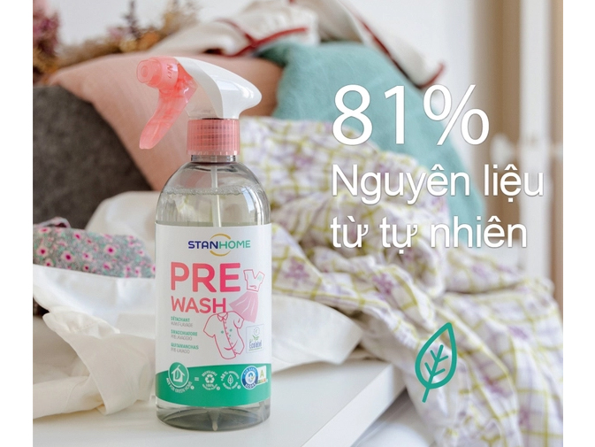 Xịt xử lý vết bẩn trước khi giặt Stanhome  