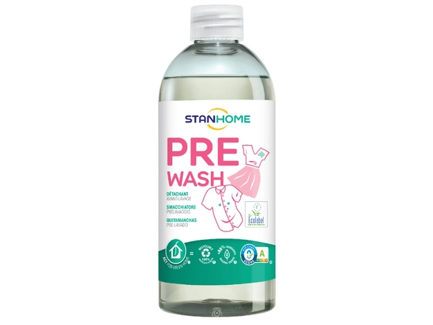 Xịt xử lý vết bẩn trước khi giặt Stanhome Pre Wash Ecolabel 500ml (có vòi xịt)