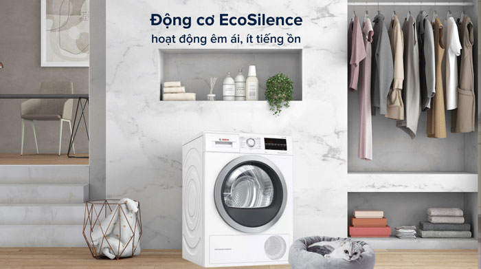 Bosch HMH.WQG24200SG sử dụng động cơ EcoSilence 