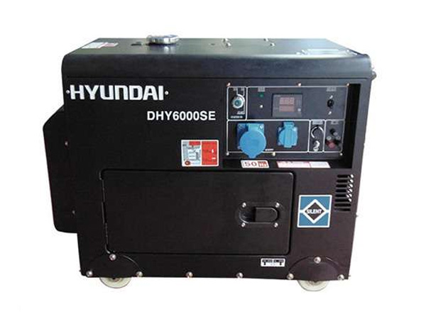 Máy phát điện chạy dầu Diesel Hyundai DHY 6000SE (5.0 - 5.5Kw)