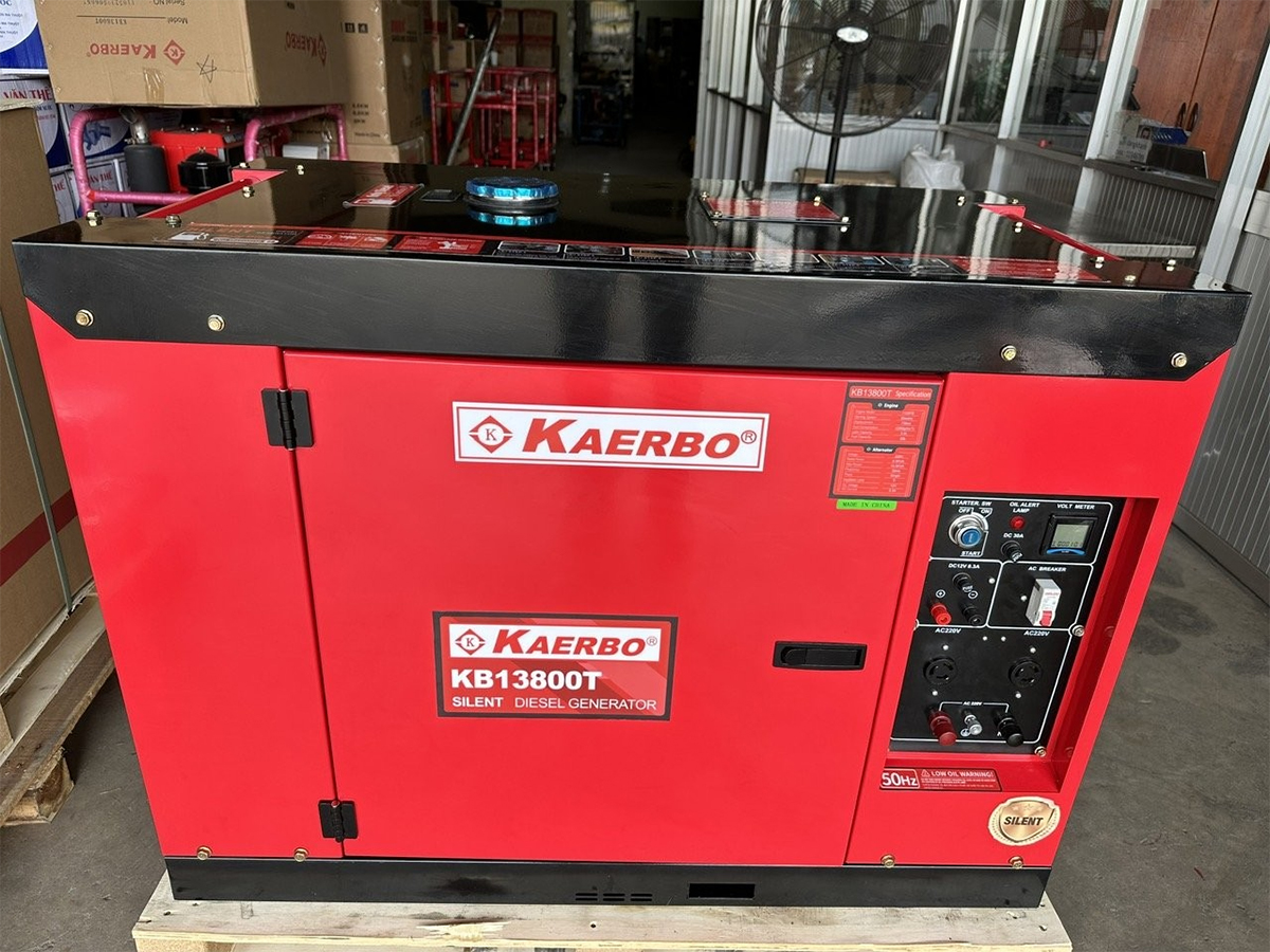 Máy phát điện chạy dầu Kaerbo KB13800T