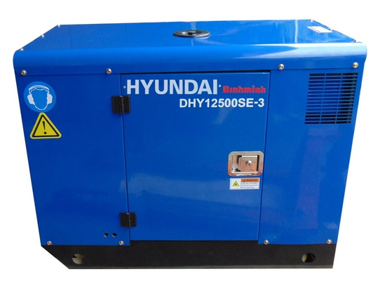 Máy phát điện Hyundai 10KW 3 pha DHY12500SE-3