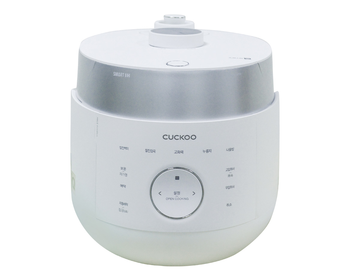 Nồi cơm điện cao tần áp suất kép Cuckoo CRP-LHTR1010FW 1.8 lít (trắng)