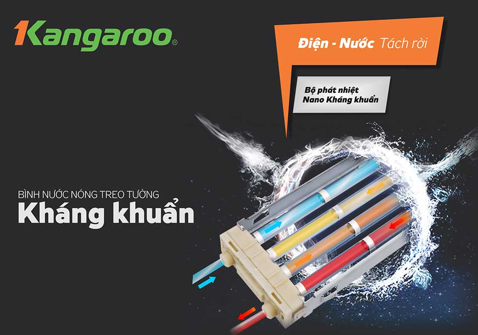 Kangaroo KG589GP có tính năng kháng khuẩn