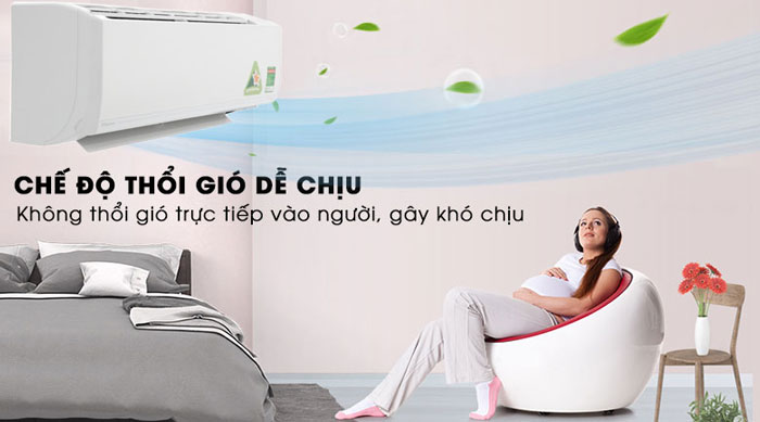 máy lạnh Daikin ATKC25UAVMV có khả năng thổi gió linh hoạt