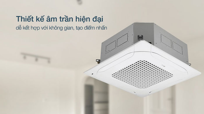 điều hòa âm trần 1 chiều LG Inverter 18.000 BTU ZTNQ18GPLA0/ZUAB1 có thiết kế hiện đại