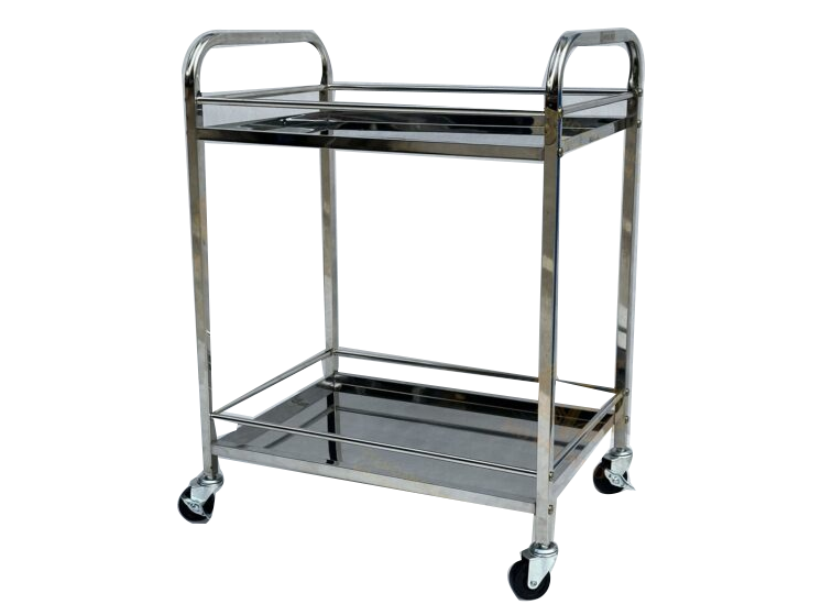 Xe đẩy tiêm inox 2 tầng Royalmed XD2T