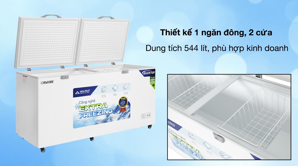 Tủ đông Inverter Hòa Phát HPF-AD8544