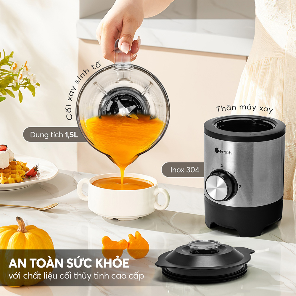Máy xay sinh tố Elmich