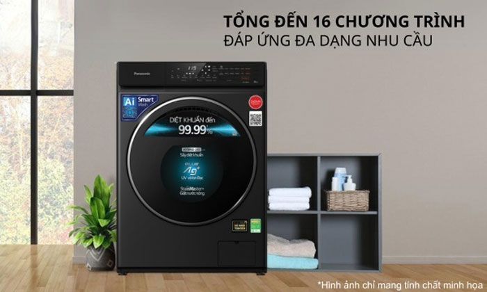 Máy giặt NA-V90FR1BVT có khối lượng giặt tối đa 9kg