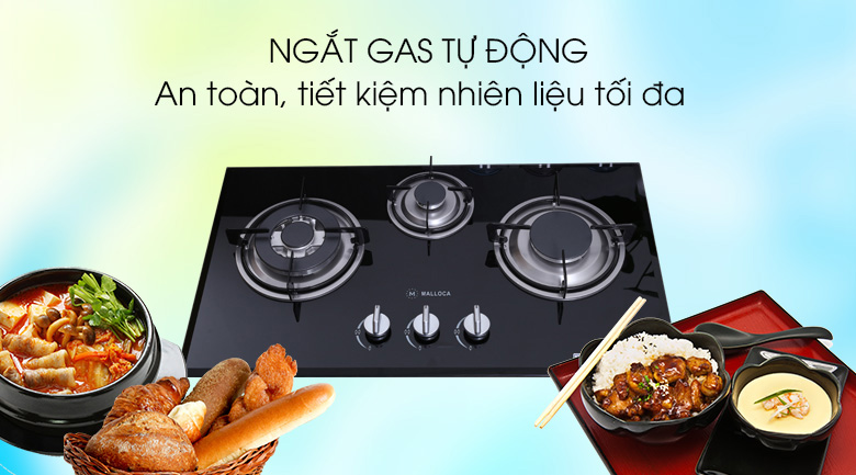 Bếp ga Malloca GHG 733B New