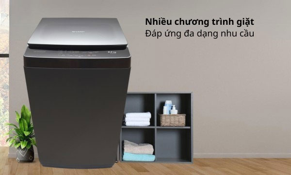 Sharp ES-Y90HV-S được tích hợp 6 chương trình giặt đa dạng