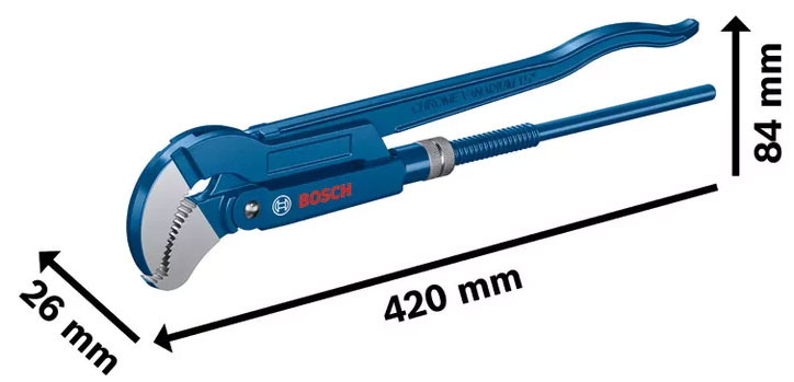 Kìm siết mỏ quạ Bosch 1600A02W3T