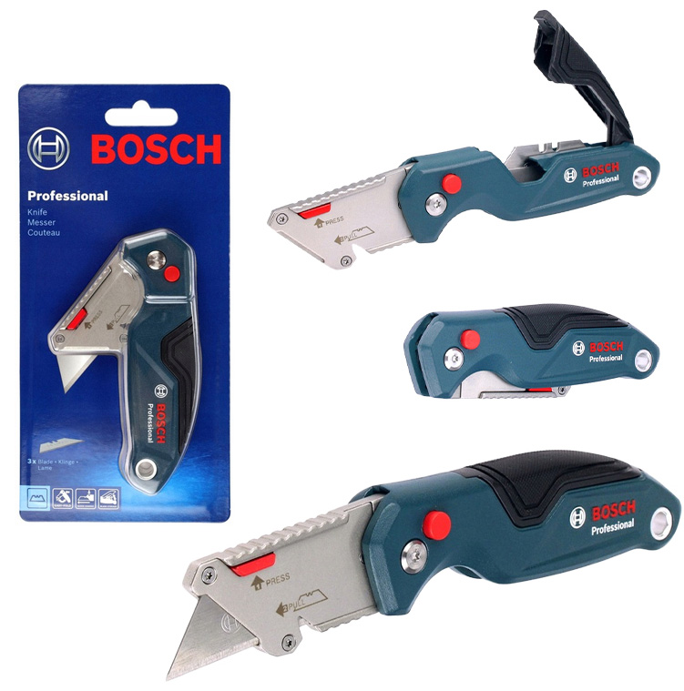 Dao gấp gọn cắt ron Bosch 1600A016BL