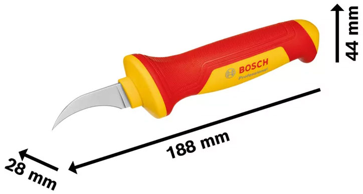 Dao rọc cáp cách điện Bosch 