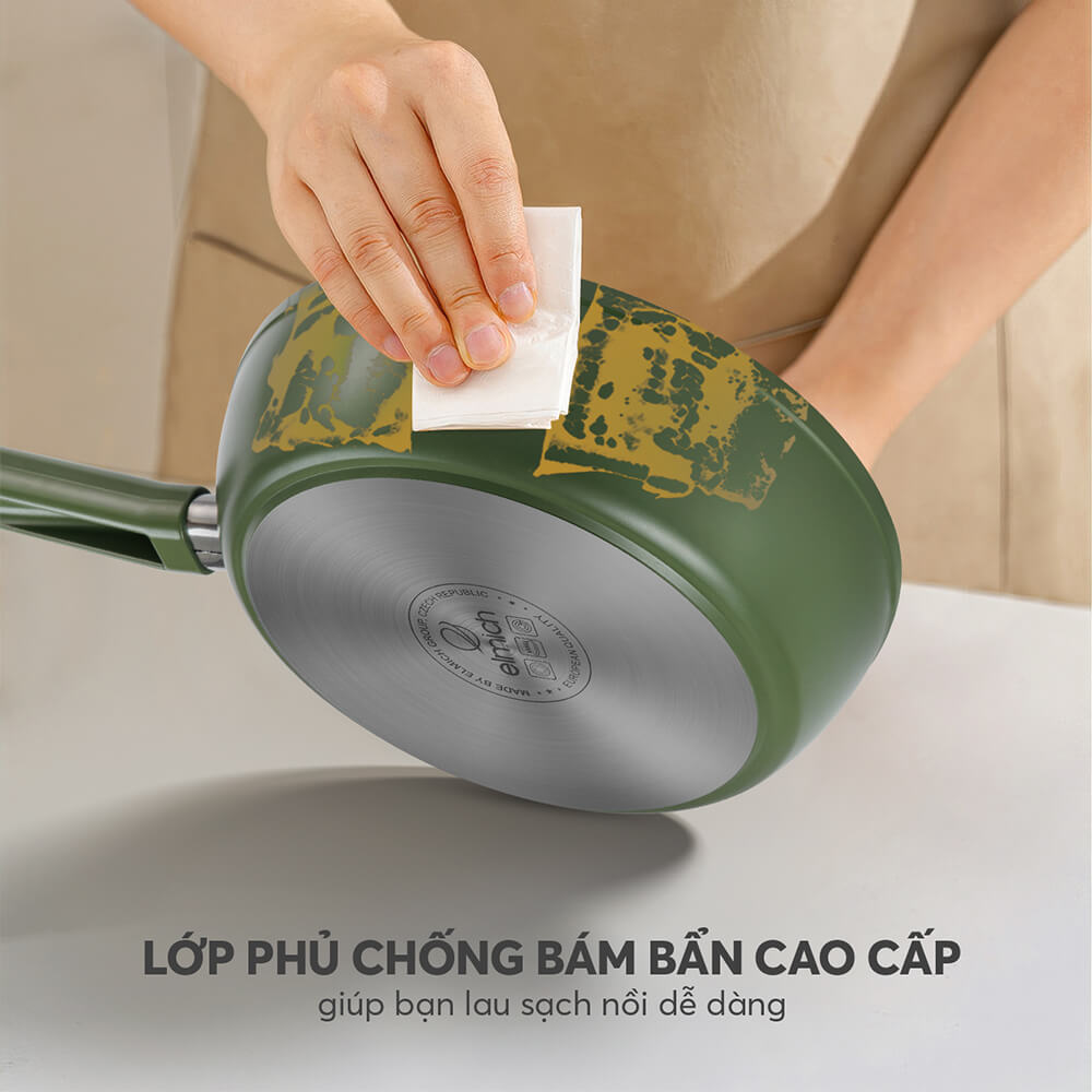 Chảo phủ sứ 