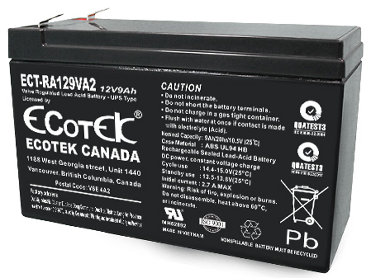 Ắc quy Ecotek 12V-9Ah