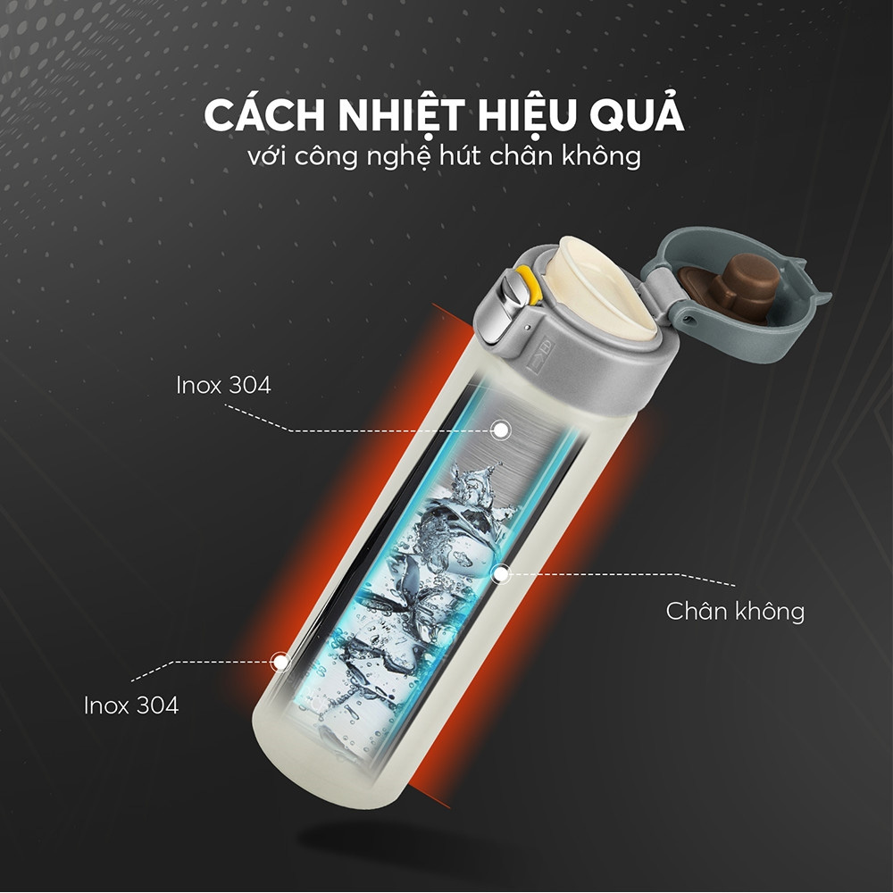 Bình giữ nhiệt inox 304 Elmich EL8295