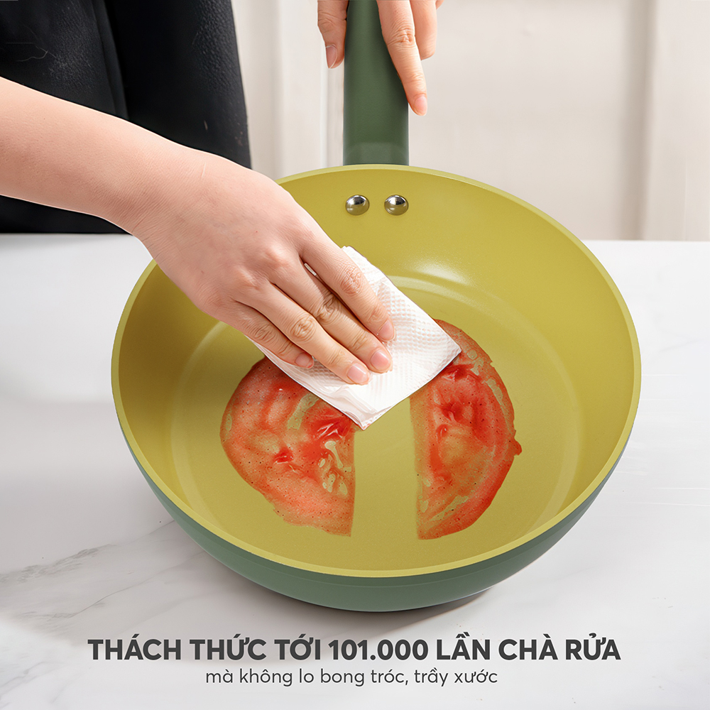 Chảo phủ sứ 